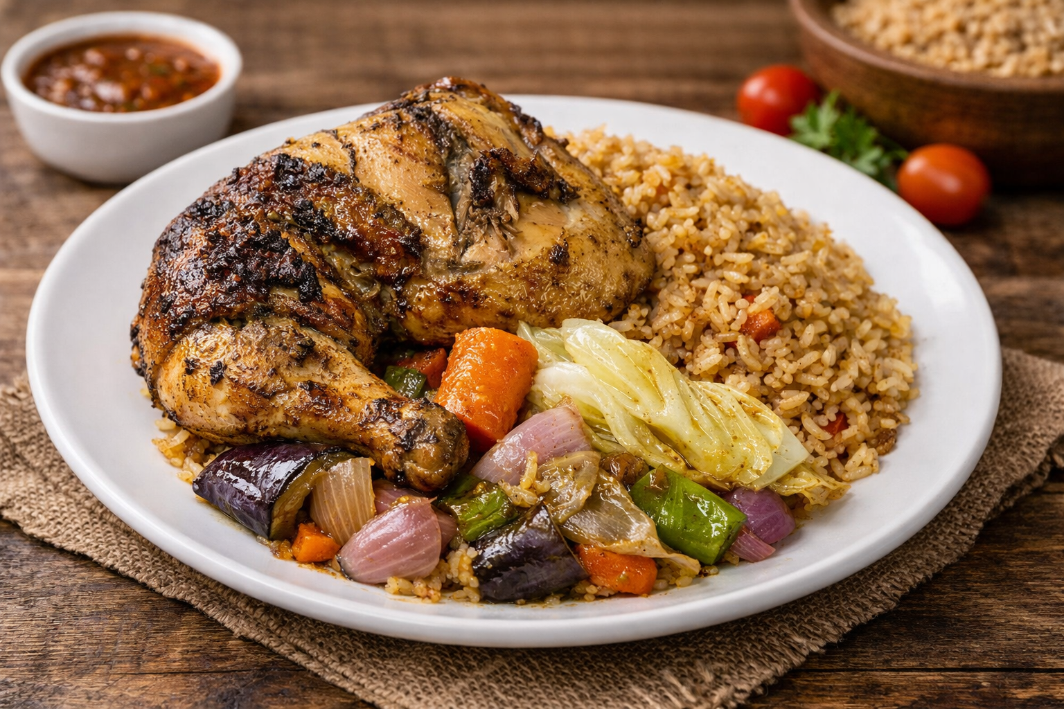 Tchep Rice & Chicken